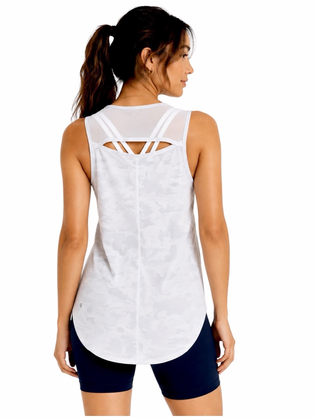 Lululemon – Sculpt Tank – Incognito Camo Alpine White Multi – Sz. 6